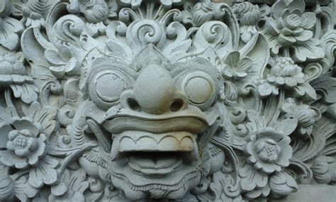 Gambar Monumen Patung Kolom Gargoyle Seni Candi Budaya Suci