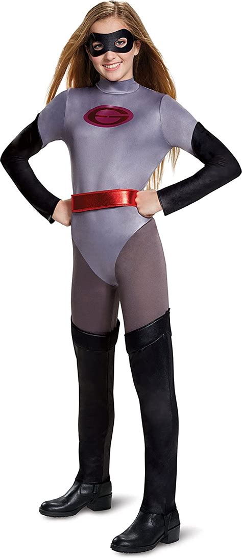 Disney Pixar Elastigirl Incredibles 2 Girls Costume Amazon Sg Fashion