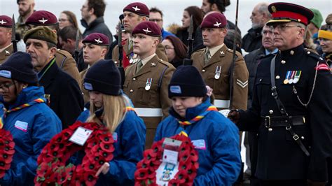 Liberation Day Military Mark End Of Falklands War 40 Years On