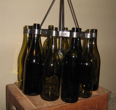 Kindred Style Wine Bottle Chandelier