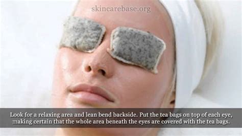 How To Use Tea Bags For Eye Bags Youtube