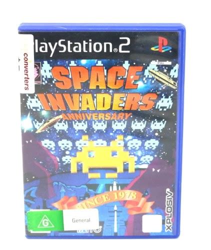 Space Invaders Anniversary Playstation 2 Ps2 057300020574 Cash
