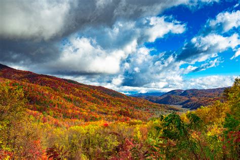 The Vibrant Fall Colors Of Great Smoky Mountains National Park