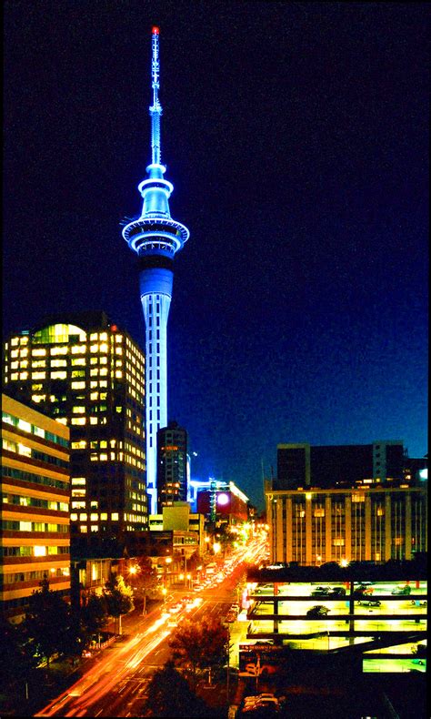 Sky Tower - Light Works Ltd. - Architectural Lighting Design, New Zealand
