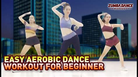 Easy Aerobic Dance Workout For Beginner L Exercise Workout Full Video L Zumba Dance Workout