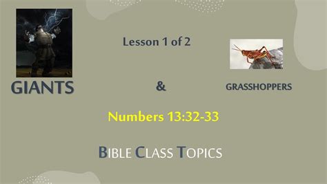 Giants And Grasshoppers Lesson 1 Of 2 Numbers 13 And 14 Youtube