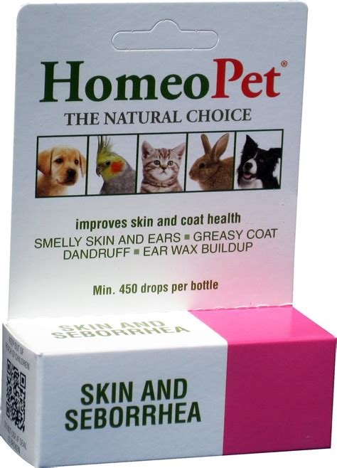Homeopet Skin And Seborrhea Dog Cat Bird And Small Animal Supplement 450