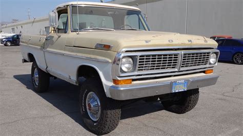 Restored 1970 Ford F 100 Short Bed Pickup By Icon 4x4