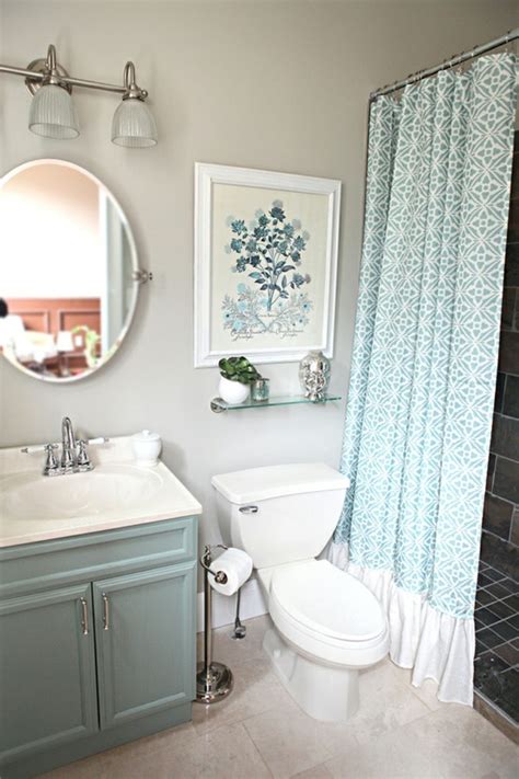 Small bathroom decorating top view image. 67 Cool Blue Bathroom Design Ideas - DigsDigs