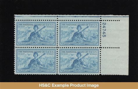 Us Plate Block Stamps — Huntington Stamp And Coin Shop