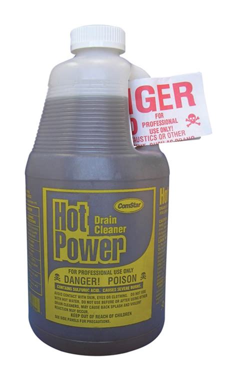 Hot Power Liquid Drain Cleaner 1 Gal Vshe4100608 30 145