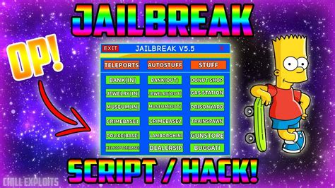 In this video we are checking out a jailbreak script. *NEW* Roblox Script/Hack | Jailbreak GUI V5.5 | Speed, Teleports, Noclip and More FREE - YouTube