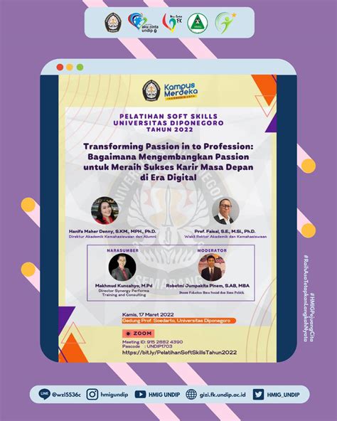 Academic Information “soft Skill Training Undip 2022” Ilmu Gizi Undip