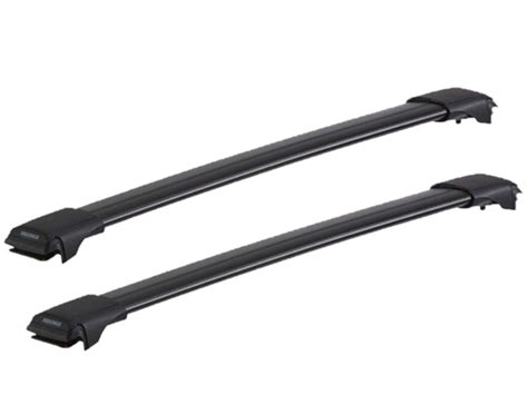 Yakima Rail Bars Black Roof Rack For Ldv T60 4 Door Dual Cab With Roof Rails 2017 To 2022