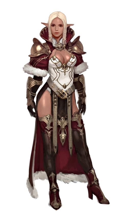 Female Elf Busty Sorcerer Pathfinder Pfrpg Dnd D D Th Ed D Fantasy Female Warriors