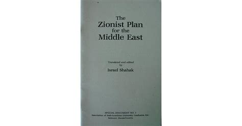 Zionist Plan For The Middle East A Strategy For Israel In The Nineteen