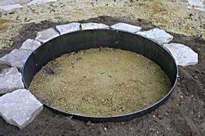 Bottom line, get the fire ring insert that's the largest you. Mild Steel Fire Pit Ring - Fire Pit Ring For Sale