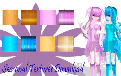 Mmd Seasonal Textures Pack By Mmd Nay Pmd On Deviantart