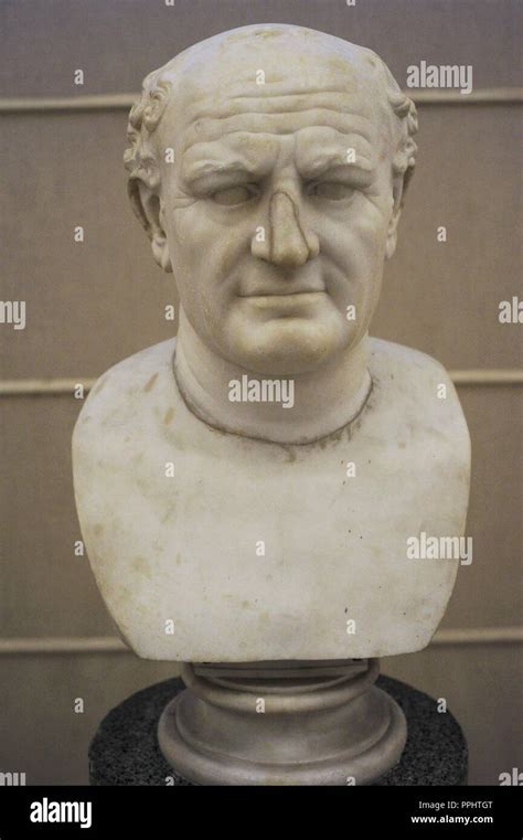 Vespasian 9 79 Ad Roman Emperor Flavian Dynasty Modern Bust 17th