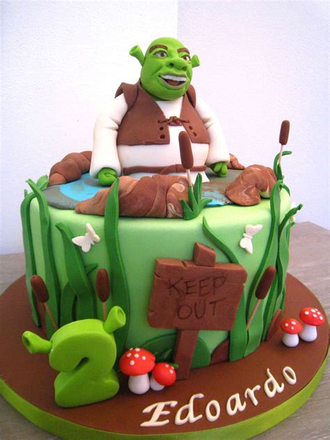 Shrek Cake Shrek Cake Birthday Cake Kids Childrens Birthday Cakes