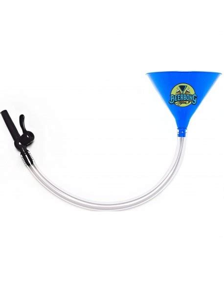 premier beer bong funnel with valve no kink tubing food grade you pick from 7 colors