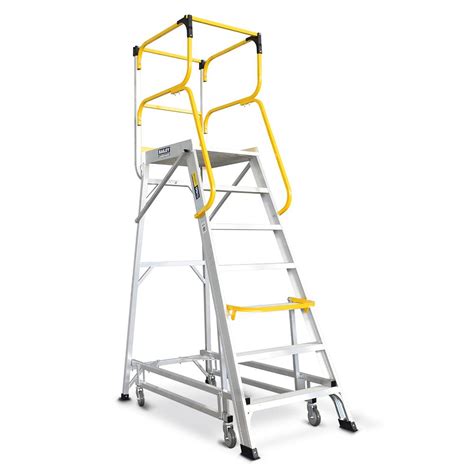 Bailey Fs13595 7 Step 170kg 1933mm Aluminium Access Platform Ladder