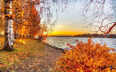 Autumn Lake Sunset 7041266