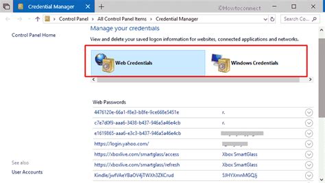 Cómo Usar Credential Manager En Windows 11 O 10