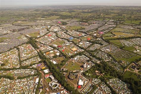 Glastonbury 2019 Stunning Aerial Photos Show