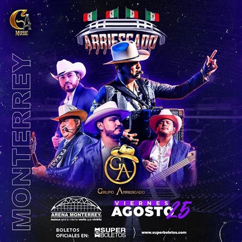 Grupo Arriesgado Animará Monterrey Monterrey Live
