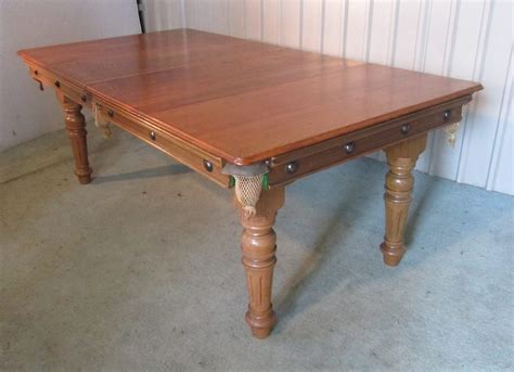Arts And Crafts Oak Snooker Dining Table By Riley Antiques Atlas