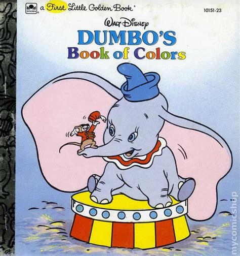 Dumbos Book Of Colors Hc 1988 Golden A First Little Golden Book