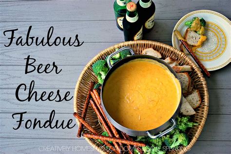 Fabulous Beer Cheese Fondue Recipe Domestically Speaking