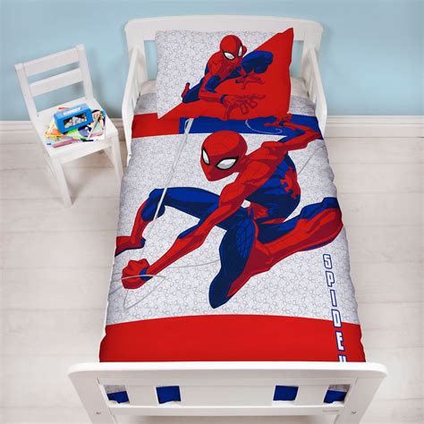 Spiderman Metropolis Bedroom Junior And Single Duvet Cover Set