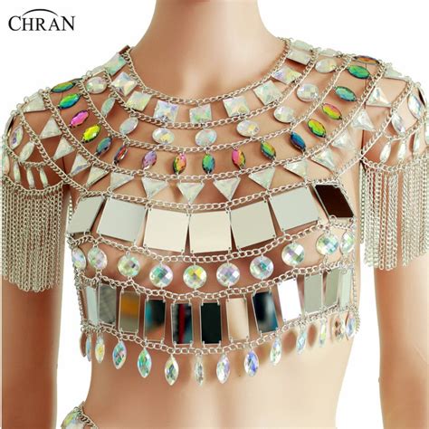 Chran Tassels Shoulder Chain Jewelry Fashion Festival Costume Cosplay