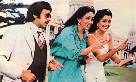 Zeenataman With Bindiya Goswami And Vinod Mehra In Takkar Retro