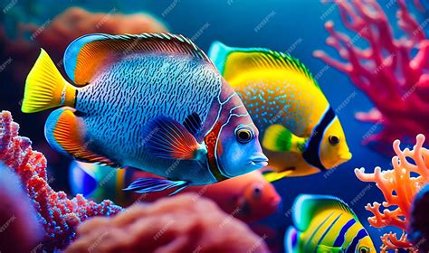 School Of Tropical Fish Wallpaper