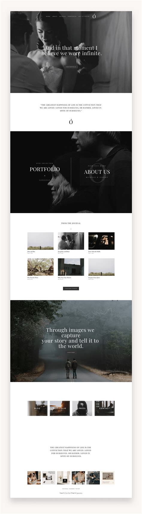 Onyx Photography Squarespace Template Market Wp Themes