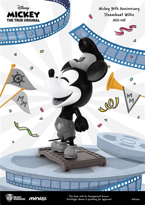【beast Kingdom】mea 008 Disney Mickey Mouse 90th Anniversary Steamboat
