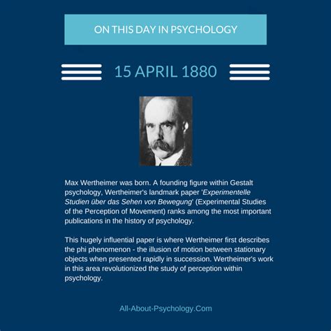 Gestalt Theory by Max Wertheimer | Psychology student, History of psychology, Psychology