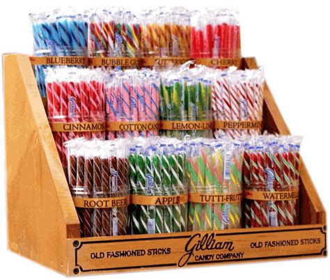 Old Fashioned Candy Stick Display 12 Jar Candy Store Display Jar