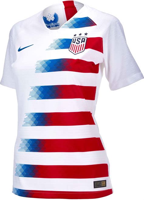 This page is a fan page. Women's Nike USA Home Match Jersey 2018-19 - SoccerPro.com