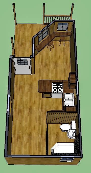 12' x 24' lofted barn cabin in sketchup.i bought the plans from tiny texas houses , where the. Sweatsville: Deluxe Lofted Barn Cabin