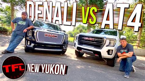 The New 2021 Gmc Yukon At4 And The Denali Are Very Different Here Is