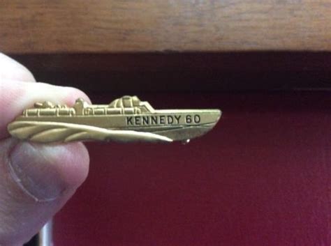 1960 John F Kennedy Pt 109 Boat Presidential Campaign Memoriabilia