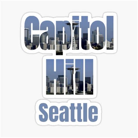 Seattle Skyline Capitol Hill Neighborhood Capitol Hill Seattle City