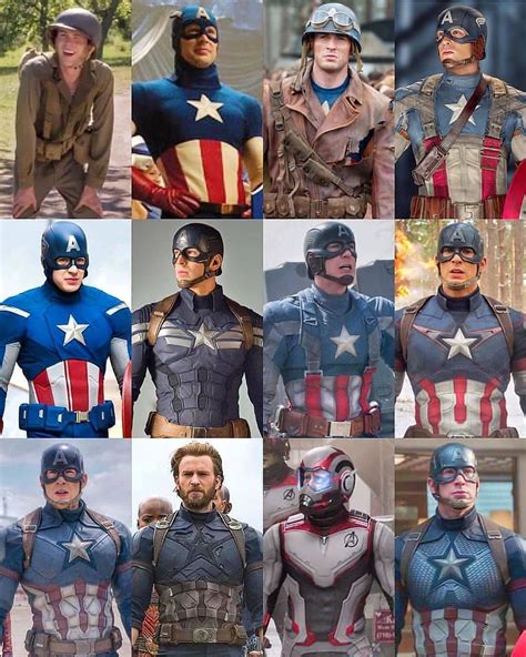 Avengers On Instagram “captain America The First Avenger😍😍😍