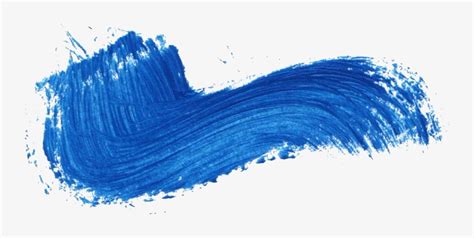 22 Blue Paint Brush Stroke Blue Brush Paint Wave Transparent Png