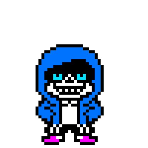 Pixilart Glitchtale Sans By Steelthyshovel