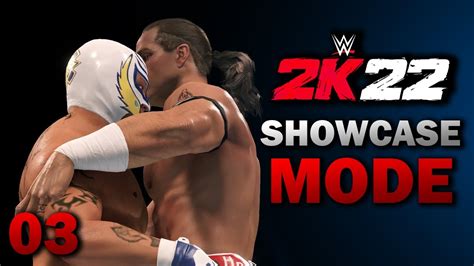 WWE 2K22 SHOWCASE 03 REY MYSTERIO VS SHAWN MICHAELS RAW 05 YouTube